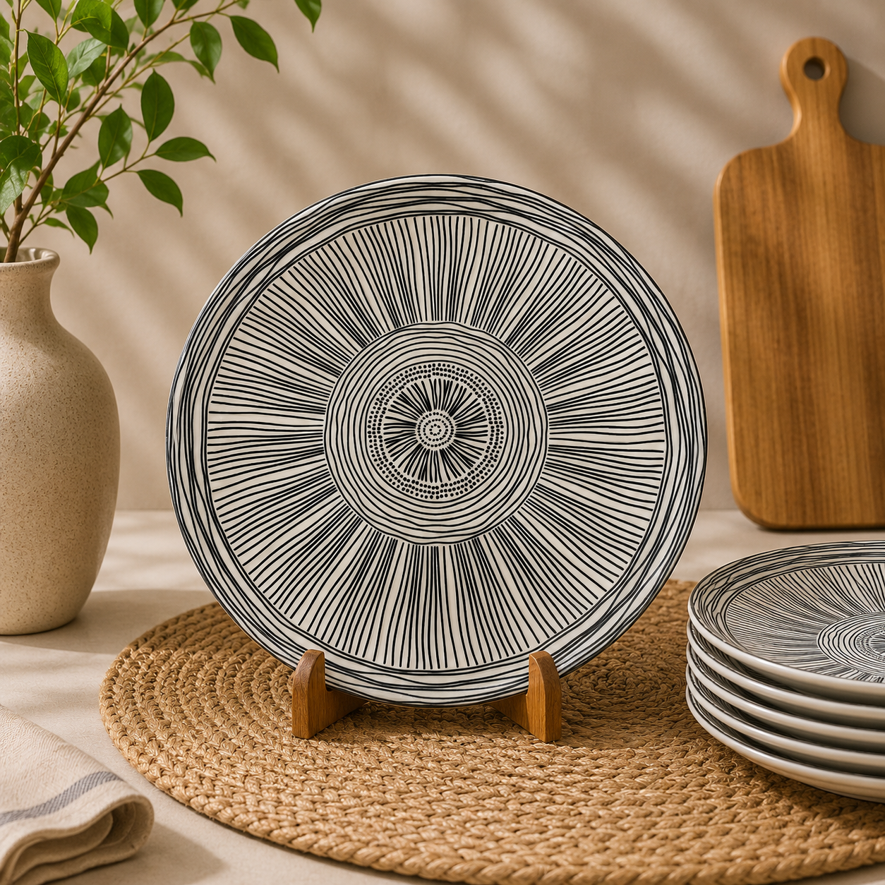 Ceramic Plate 10.5 inch