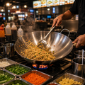 Stainless Steel Commercial Wok 38cm