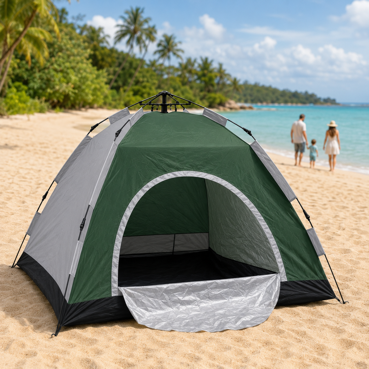 Automatic Pop-Up Camping Tent (6 People)