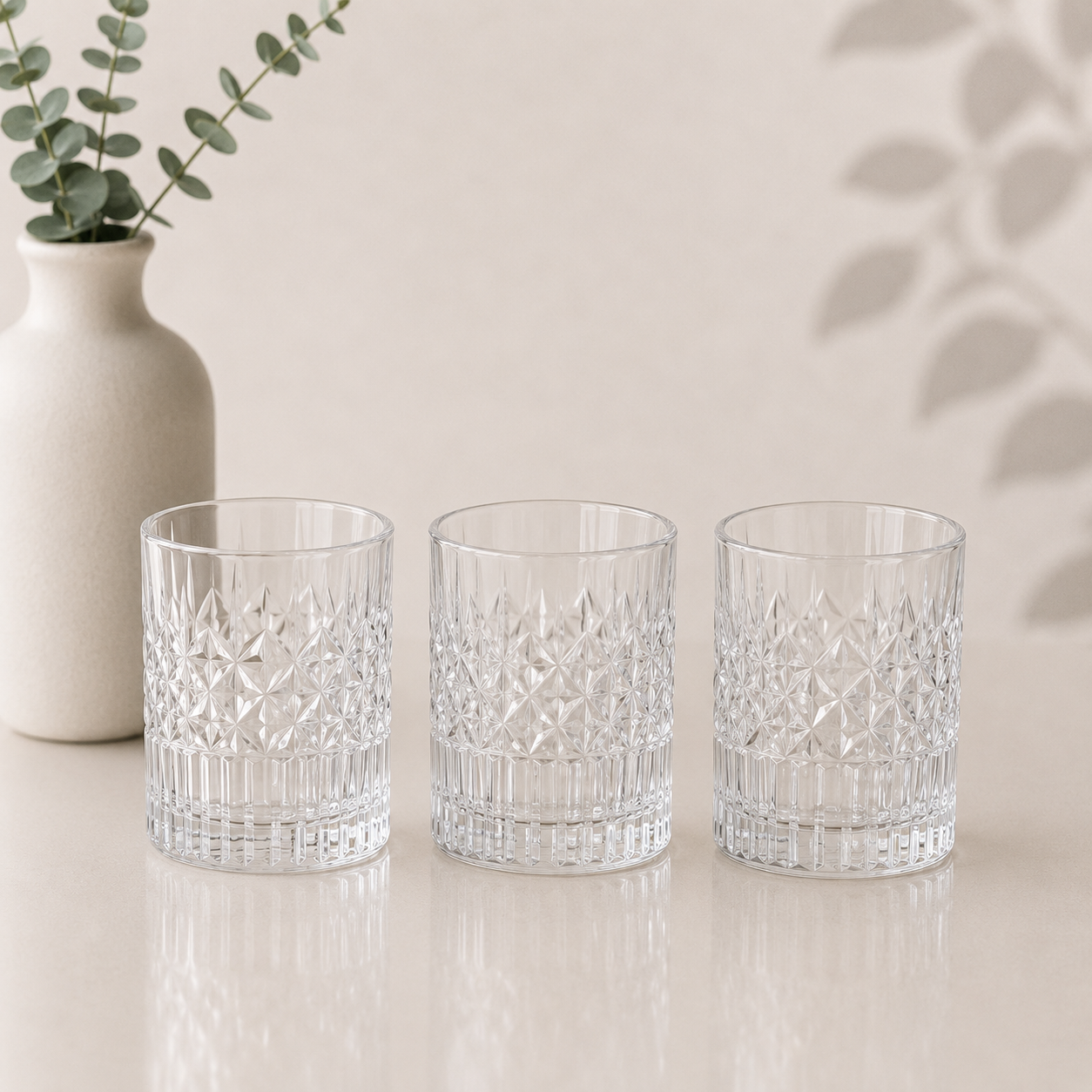 Set of 6pcs Glass 300ml F15