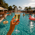 Acrylic Champagne Drinkware