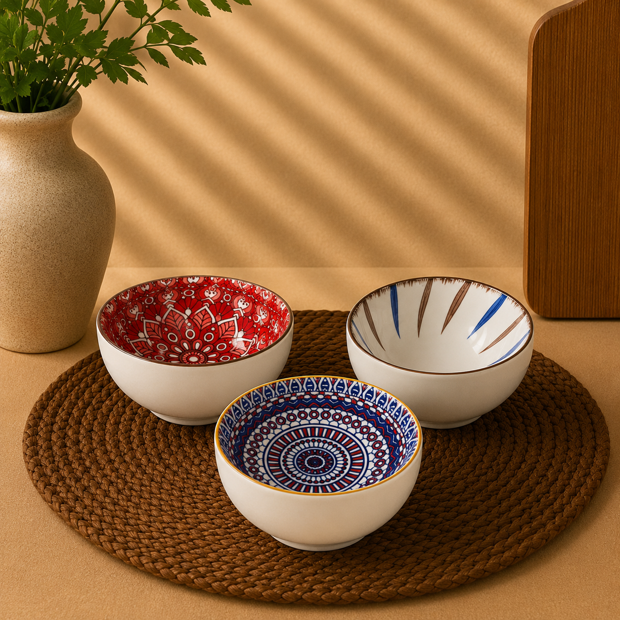 Set 3pcs Ceramic Bowl