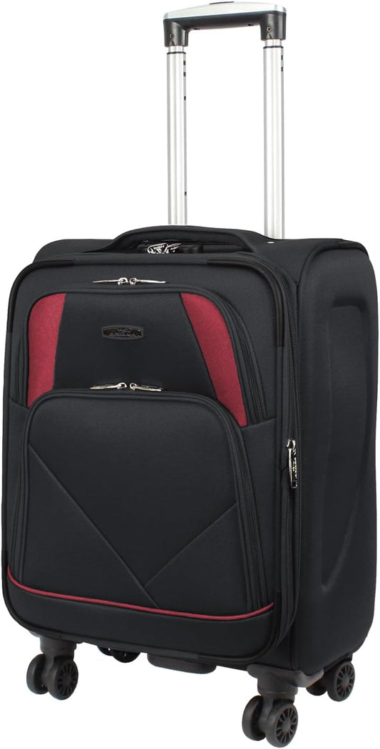 Soft Shell Suitcase with TSA Lock and Wheel Spinner  10kg