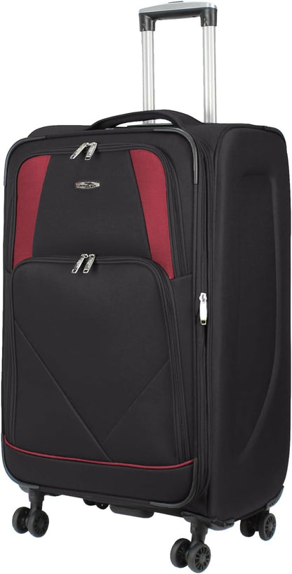 Soft Shell Suitcase  with TSA Lock and Wheel Spinner  20 - 25kg