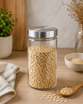 Big Glass Jar with Stainless-Steel Lid