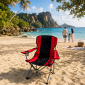 Heavy-Duty Foldable Chair with Carry Bag