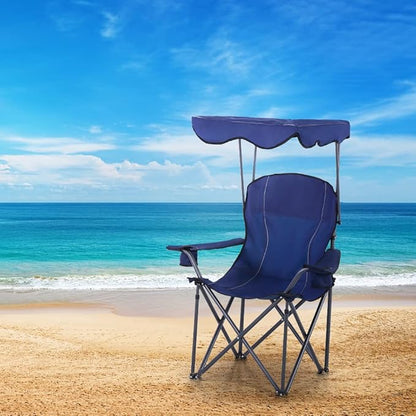 Folding Outdoor Recliner Shade Chair