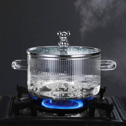 Cooking Pot 1.8L Clear