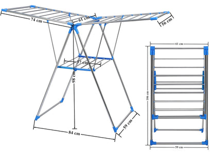 Stainless Steel Foldable Cloth Drying Rack