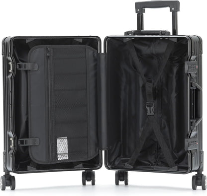 Aluminium Frame Suitcase with Wheels and Double TSA Lock 20 -25kg