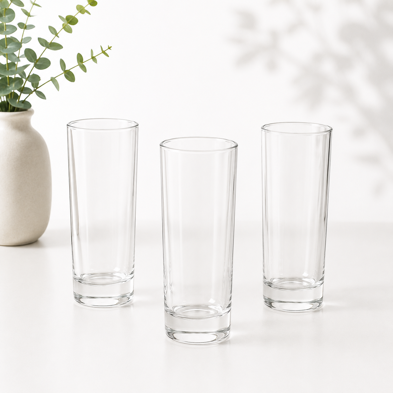 Set of 6pcs Glass Tumblers
