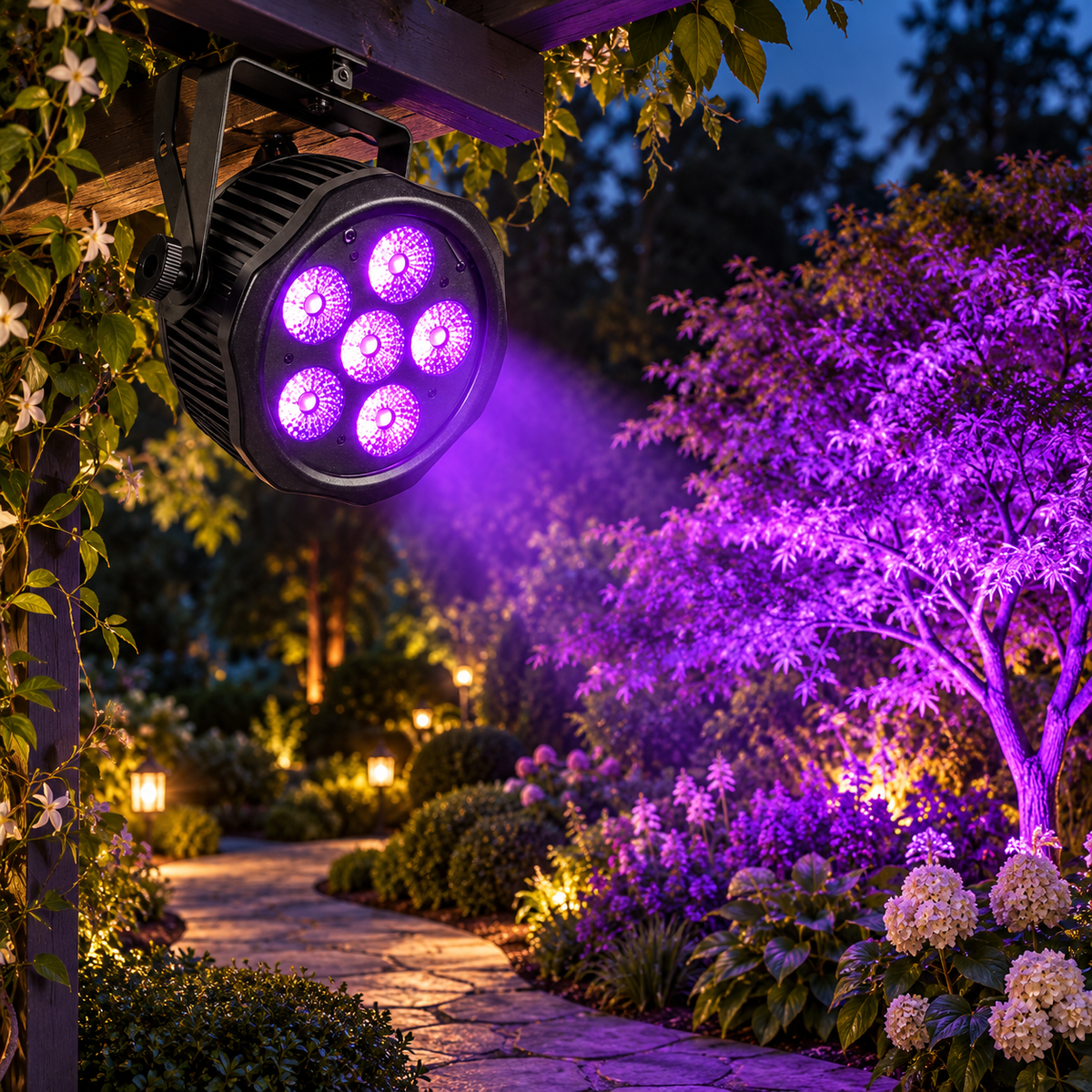 6 LED PAR Light + Remote