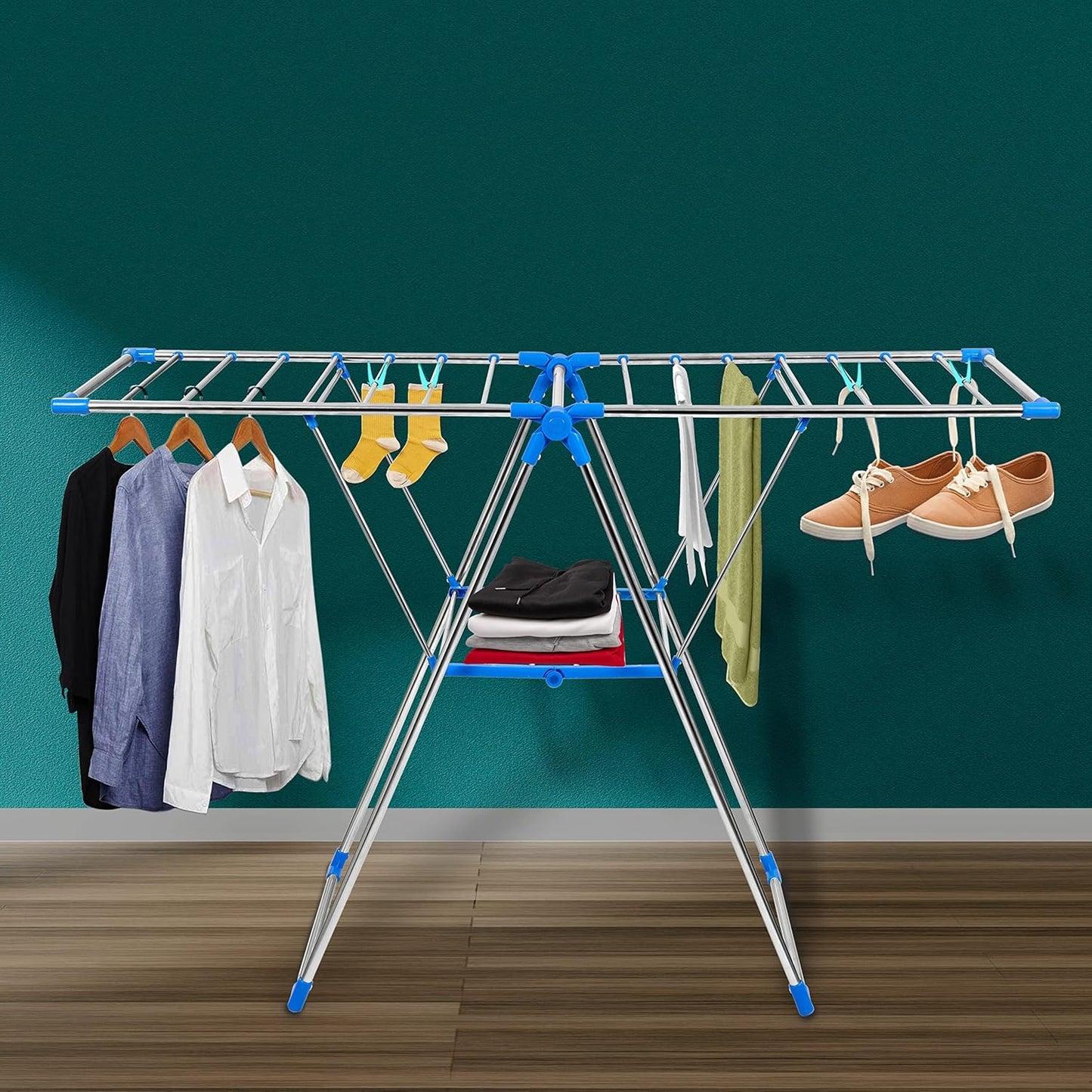 Stainless Steel Foldable Cloth Drying Rack