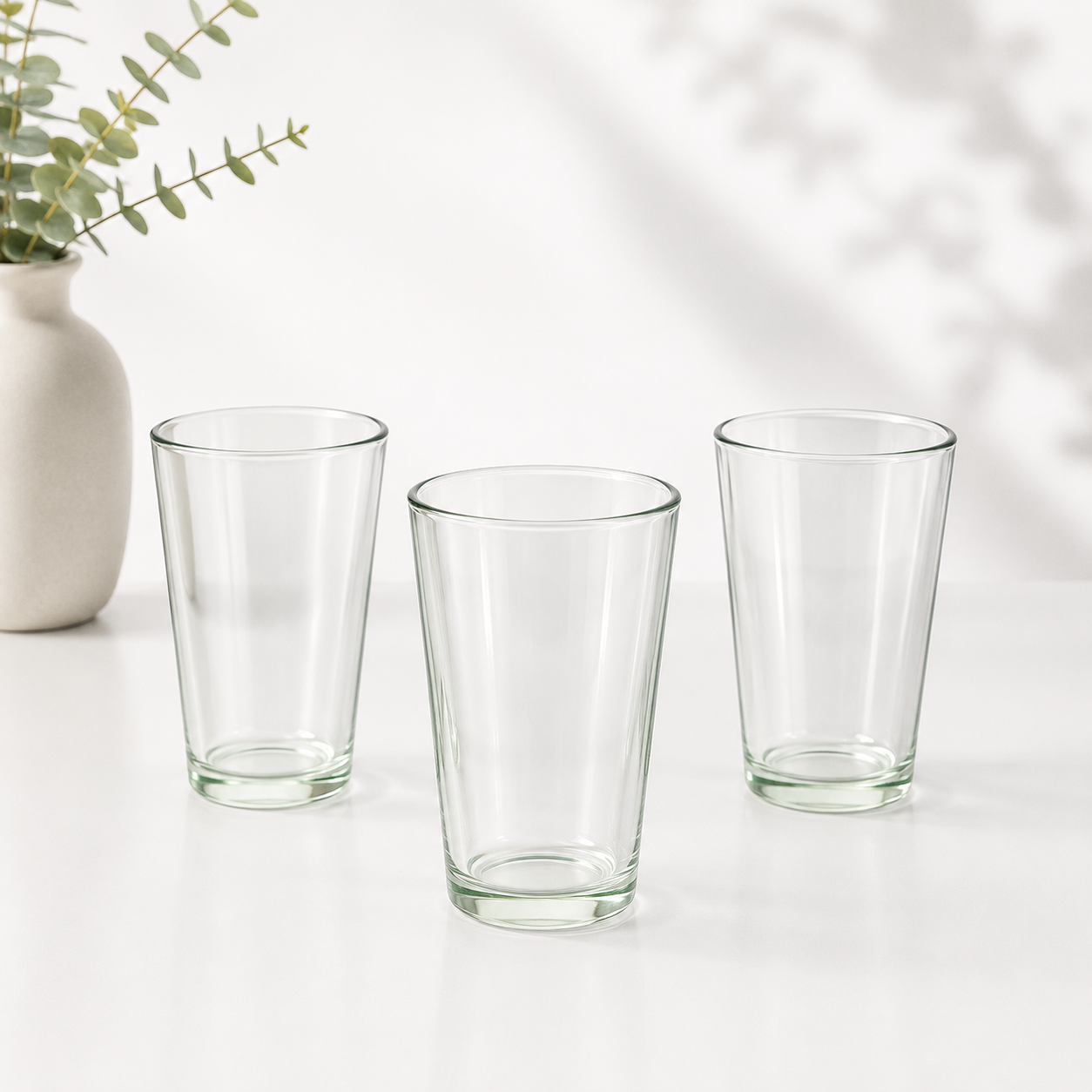 Set of 6pcs Glass Tumblers 300ml F15