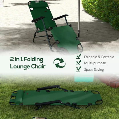 Folding Outdoor Loungers Reclining Chair