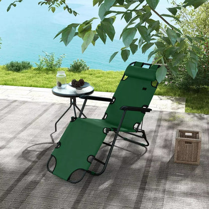 Folding Outdoor Loungers Reclining Chair