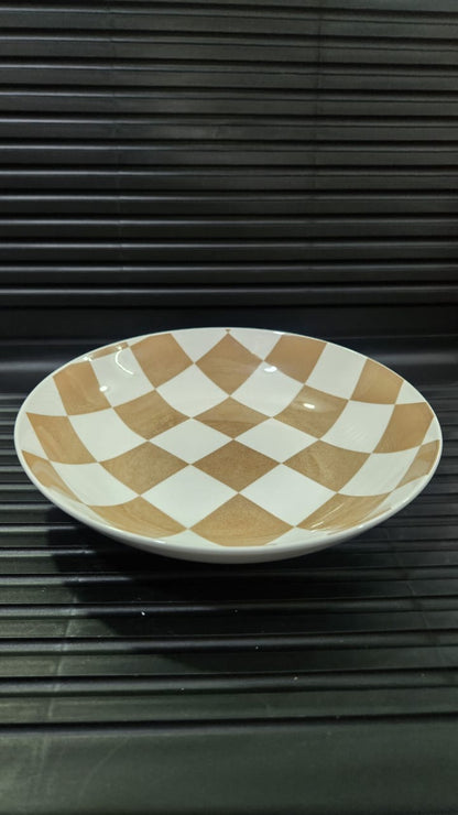 Ceramic Pattern Plate 20cm Diameter