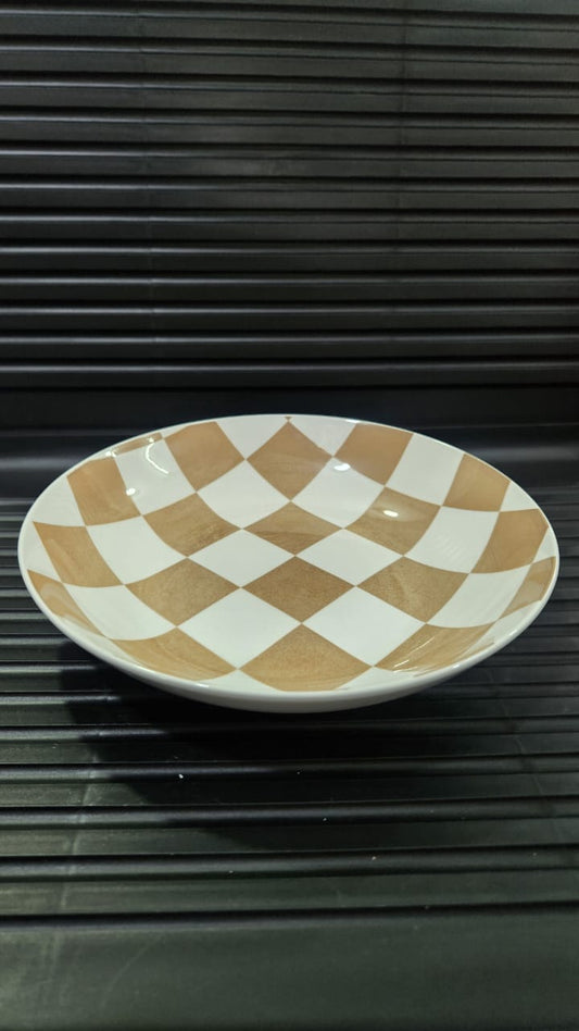 Ceramic Pattern Plate 20cm Diameter