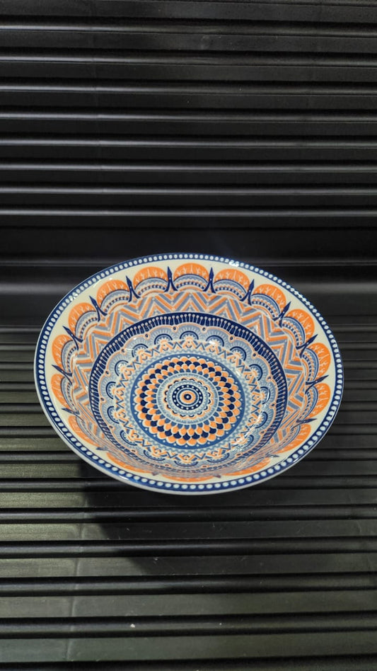 Ceramic Mandala Bowl 15cm Diameter