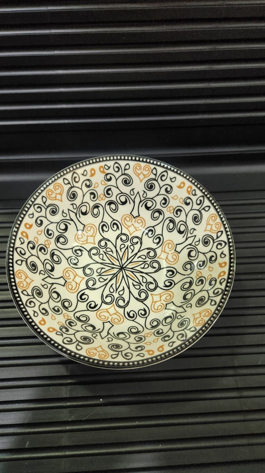 Ceramic Mandala Bowl 18cm Diameter