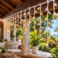 7m Icicle LED Light Heavy Duty With End Connector