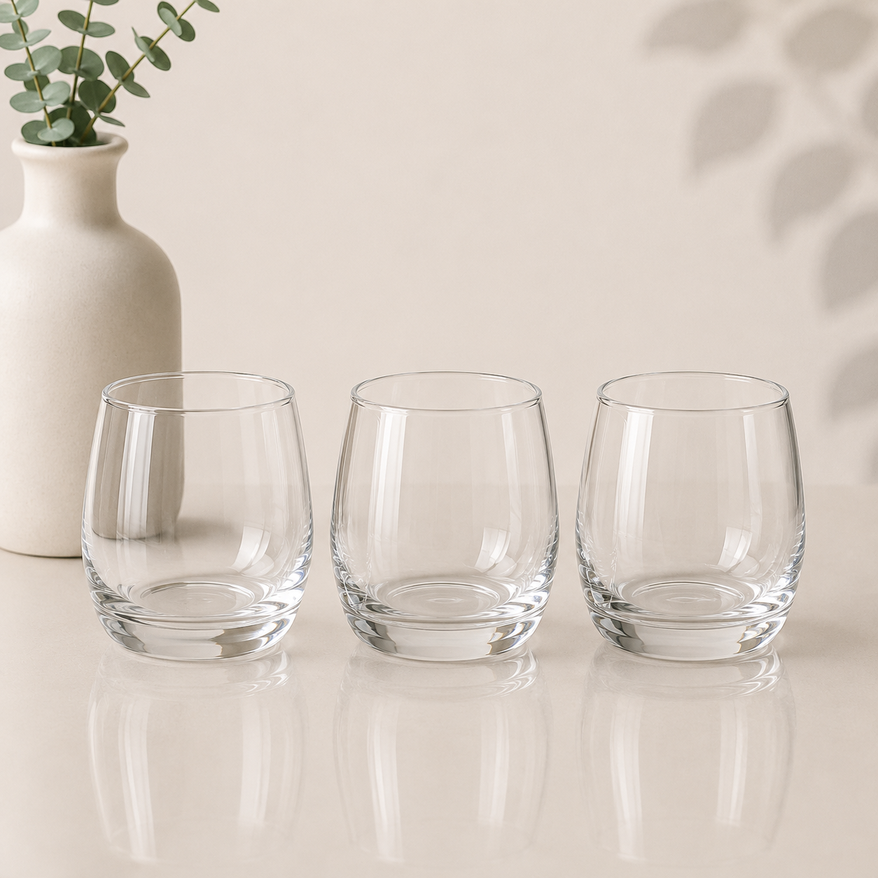Set of 6pcs Glass 300ml F15
