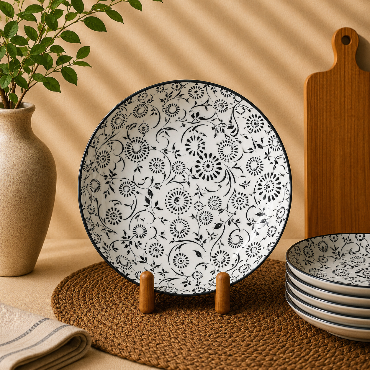 Ceramic Plate 8.5 inch