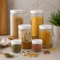 Set 6pcs Glass Jar With Cover