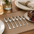 6pcs Heavy Dessert Spoon