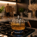 Borosilicate Glass Teapot 1.2L